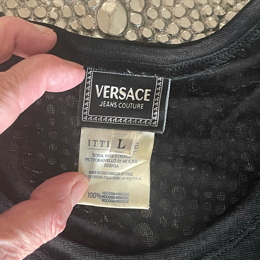 VINTAGE VERSACE LOGO TOP💝HP - Picture 14 of 16